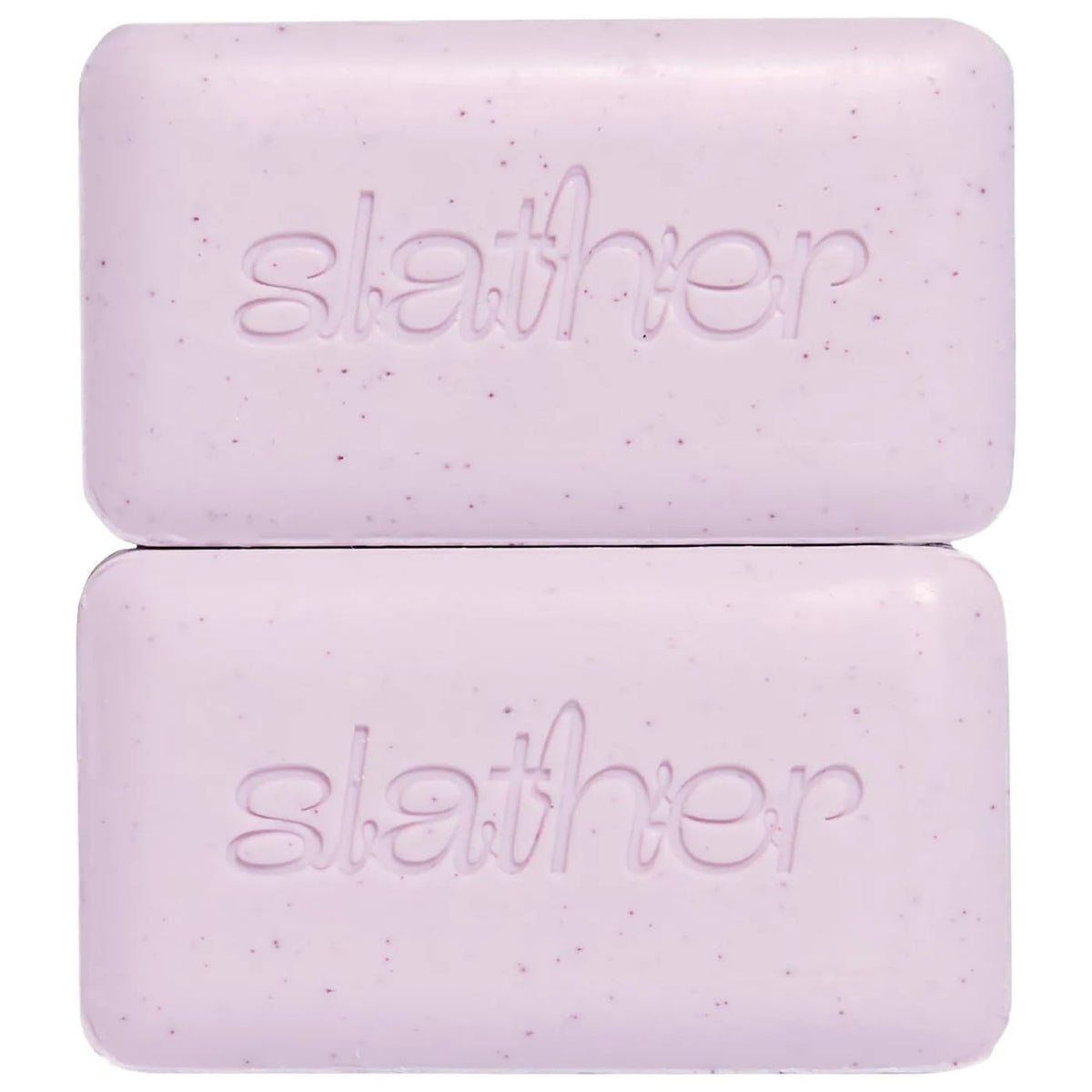 Slather Exfoliating & Smoothing Bar (2 Pack) – Retinol Body Bar for KP, Dry & Textured Skin – Hydrating, Smoothing, Gentle Exfoliation – Safe for Sensitive Skin – Light Lavender Scent