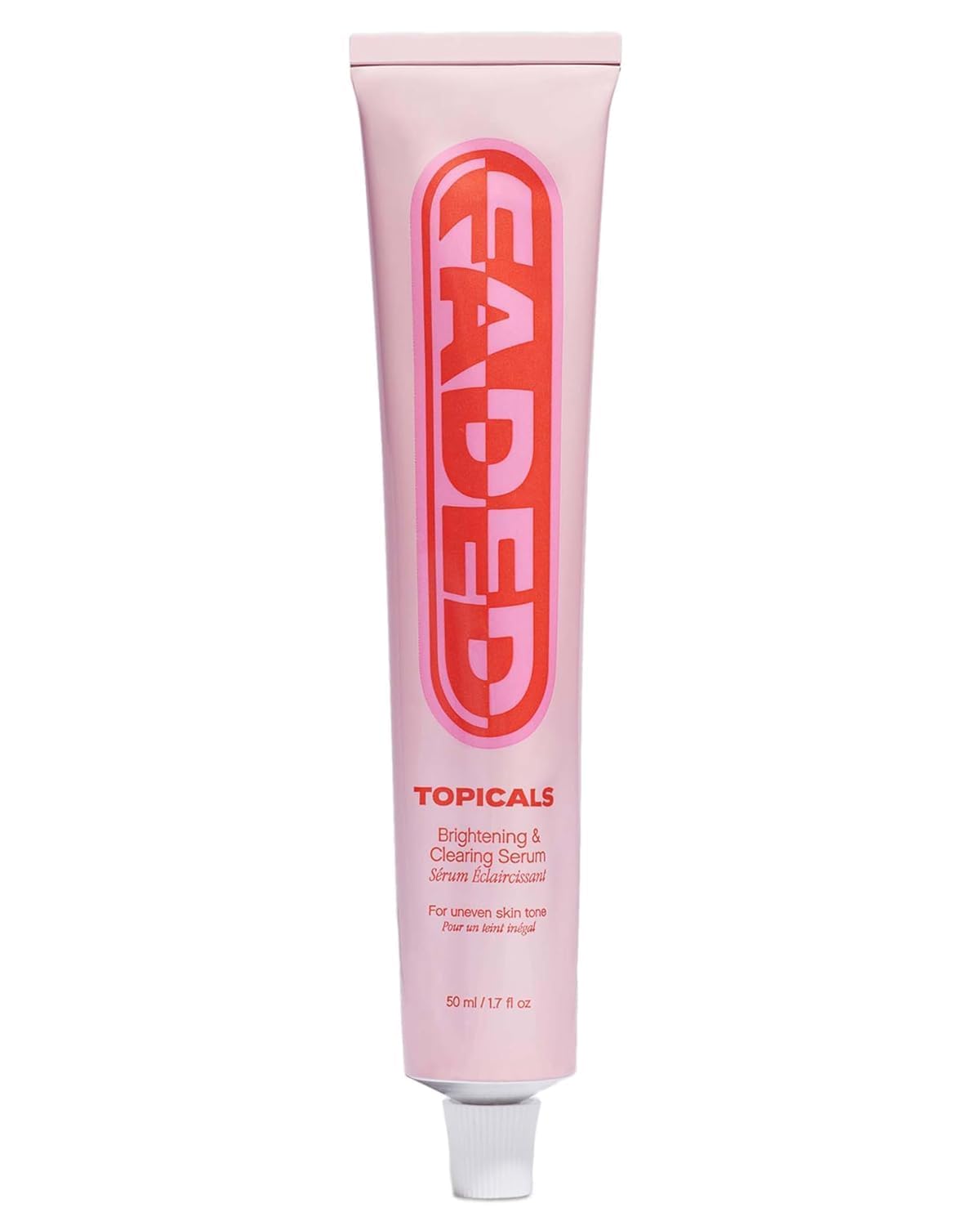 Topicals Faded Brightening and Clearing Serum | Reduces Discoloration, Post-Blemish Marks, Scars and Spots | Contains Kojic Acid and Niacinamide | Dermatologist-tested, Vegan, Cruelty-Free (0.5 Fl Oz)