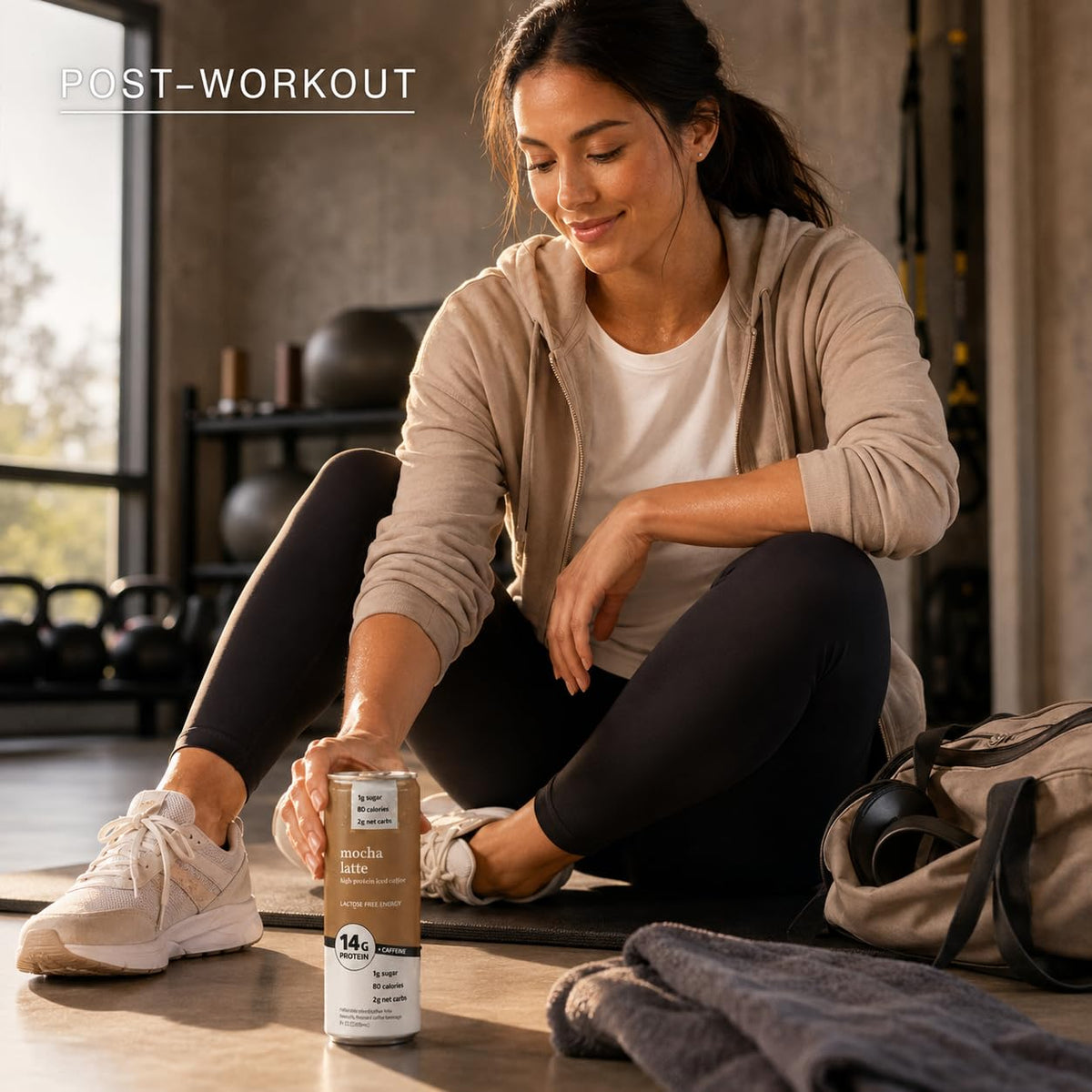 Protein Iced Coffee Mocha Latte, 14g Protein Drink, Lactose Free, 16 Pack
